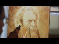 Painting a Rembrandt old man