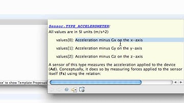 Android Application Development Tutorial - 127 - OnSensorChanged accelerometer method