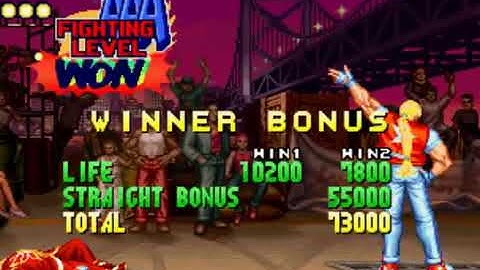 Real Bout Fatal Fury (Arcade) Terry Playthrough