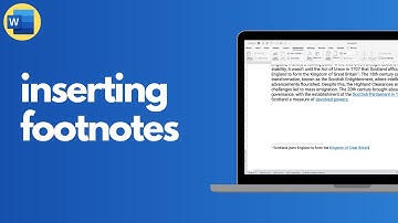Een voetnoot invoegen en bewerken in Microsoft Word
