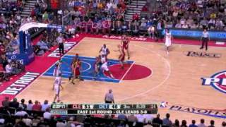 NBA Playoffs 2009 - First Round - Game 4 - Cleveland Cavaliers @ Detroit Pistons