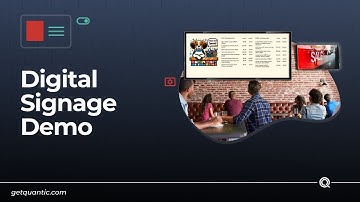 Quantic POS - Digital Signage Demo