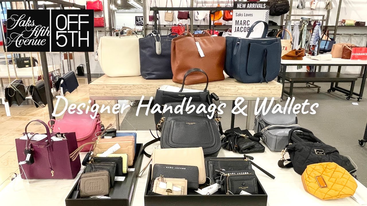 SAKS OFF FIFTH AVE Shop With Me Designer Handbags and Wallets Saks
