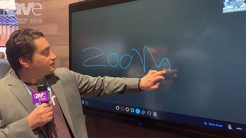 EC 2019: Zoom Talks AVer Information EP65 All-In-One Touch Display for Zoom Rooms Running on Windows