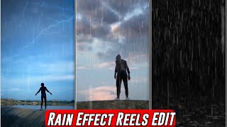 How to edit rain effect video editing 100% viral🔥 । Video me rain effect kaise dale screenshot 3