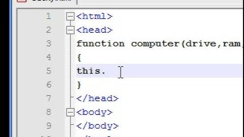 Javascript Tutorial - 25 - Introduction to Objects