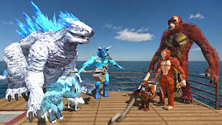 Skar King Evolution Boxing Ring Challenge | Shimo Ice Team vs Skar King Evolution - ARBS