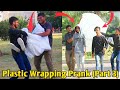 Plastic Wrapping People Prank (Part 3) With Twist | Prank In Pakistan | Karachi Pranksters