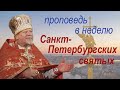 Проповедь священника Георгия Полякова в неделю Санкт-Петербургских святых