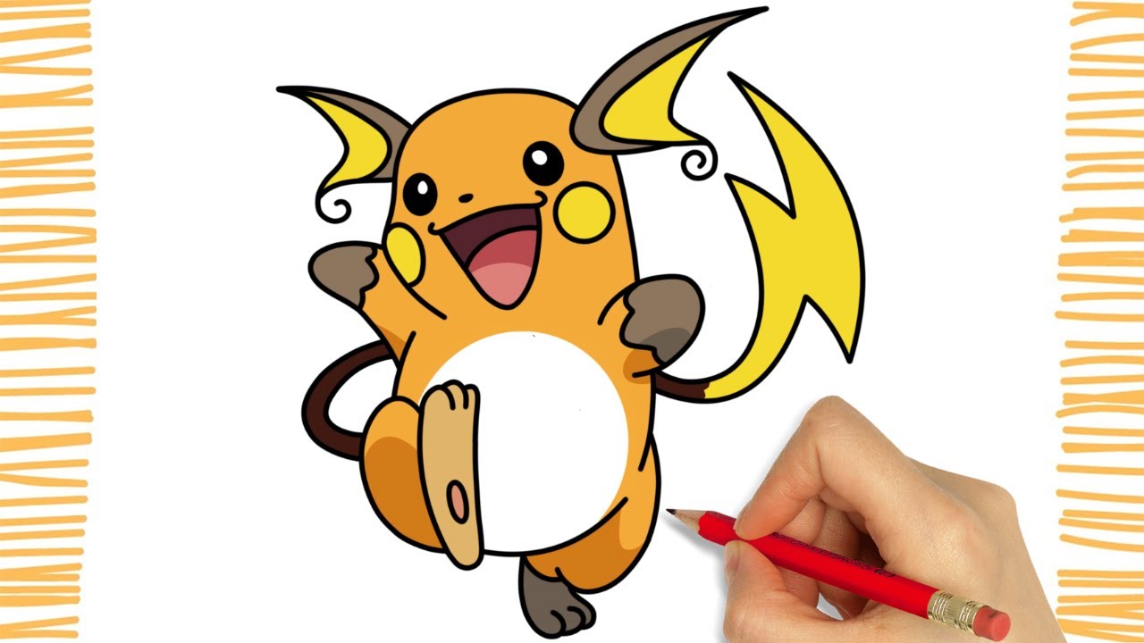 Como dibujar a RAICHU I Pokémon