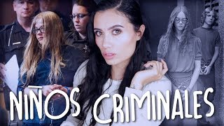 ¡6 CASOS de NIÑOS CRIMINALES! | Paulettee