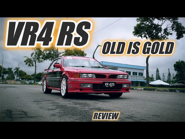 Review | Mitsubishi Galant VR4 RS - YouTube