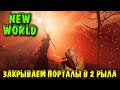 New World - Закрываем порталы в 2 рыла