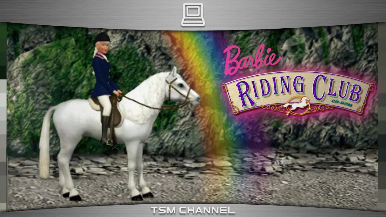 Barbie Riding Club (part 2) (Horse Game) - YouTube