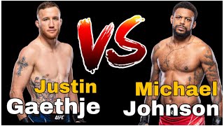 Justin Gaethje vs Michael Johnson (Full Fight)