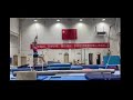 Shang chunsong balance beam routine 2022 practice