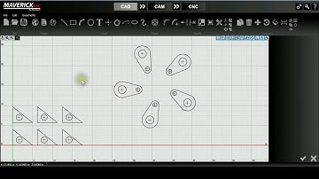 How to use Linear and Circular Patterns with MaverickCNC CAD/CAM/CNC Software