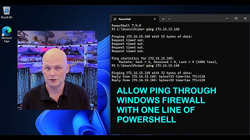 Allow Ping through Windows 11 Firewall with one line of PowerShell!