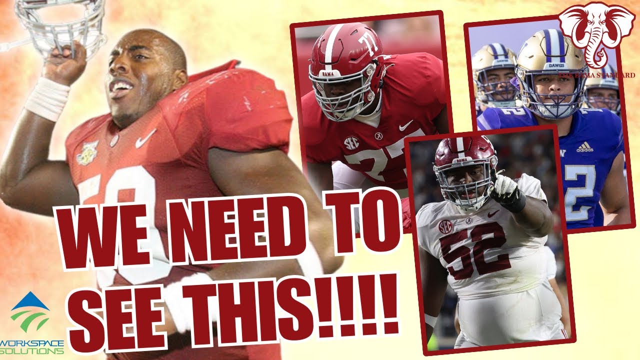 Former Alabama All-American: What We NEED TO SEE from the Offensive Line in 2024!