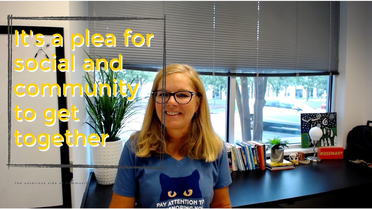 Social networks and online community are like peanut butter and jelly, not jelly and bologna.