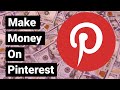 How To Make Money on Pinterest - Free Pinterest Course!