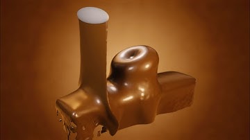 Chocolate Simulation Maya BiFrost Redshift