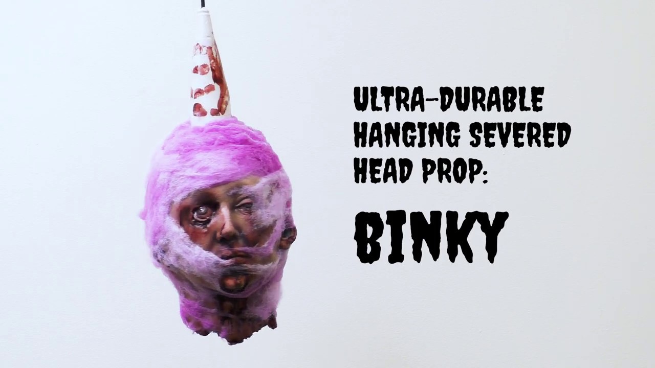 Ultra-Durable Severed Head Prop - Binky