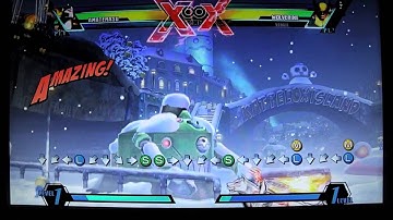 UMVC3 Morrigan Soul Drain Loop Combos with Amaterasu