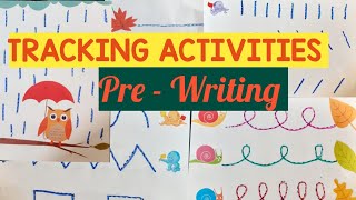 Tracing Activities PreWriting for 35 years old kids/ EASY NICEY50
