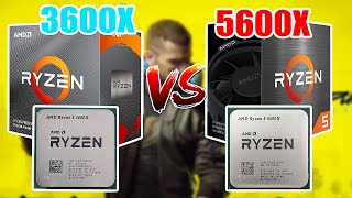 AMD Ryzen 3600X vs 5600X - Большое сравнение