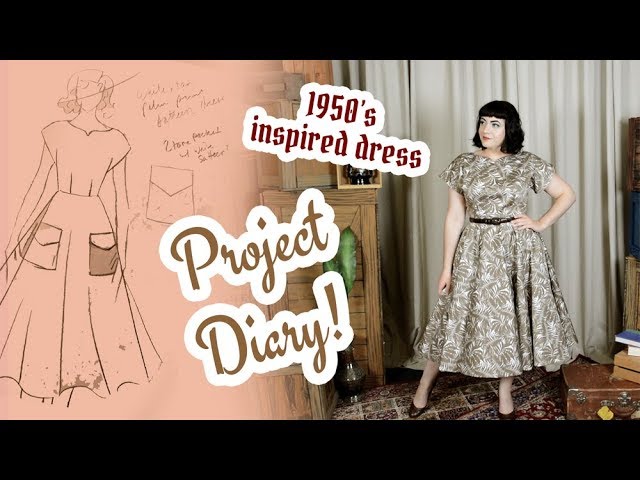 Making a 1950's Dress - Summer Sewing 2019 
