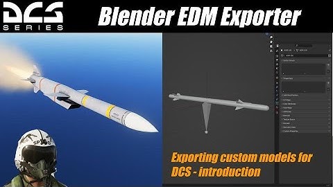 Blender EDM Exporter Tutorial for DCS: World