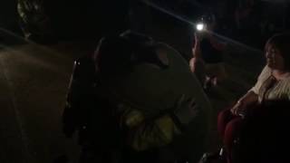 Firefighter surprises girlfriend with proposal