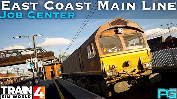 Train Sim World 4 | East Coast Main Line: Peterborough - Doncaster | Job Center Scenario - Class 66
