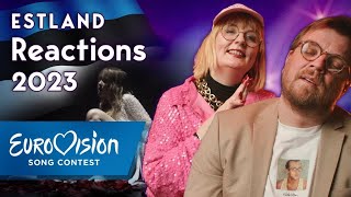 Alika - "Bridges" - Estland | Reactions | Eurovision Song Contest 2023 | NDR