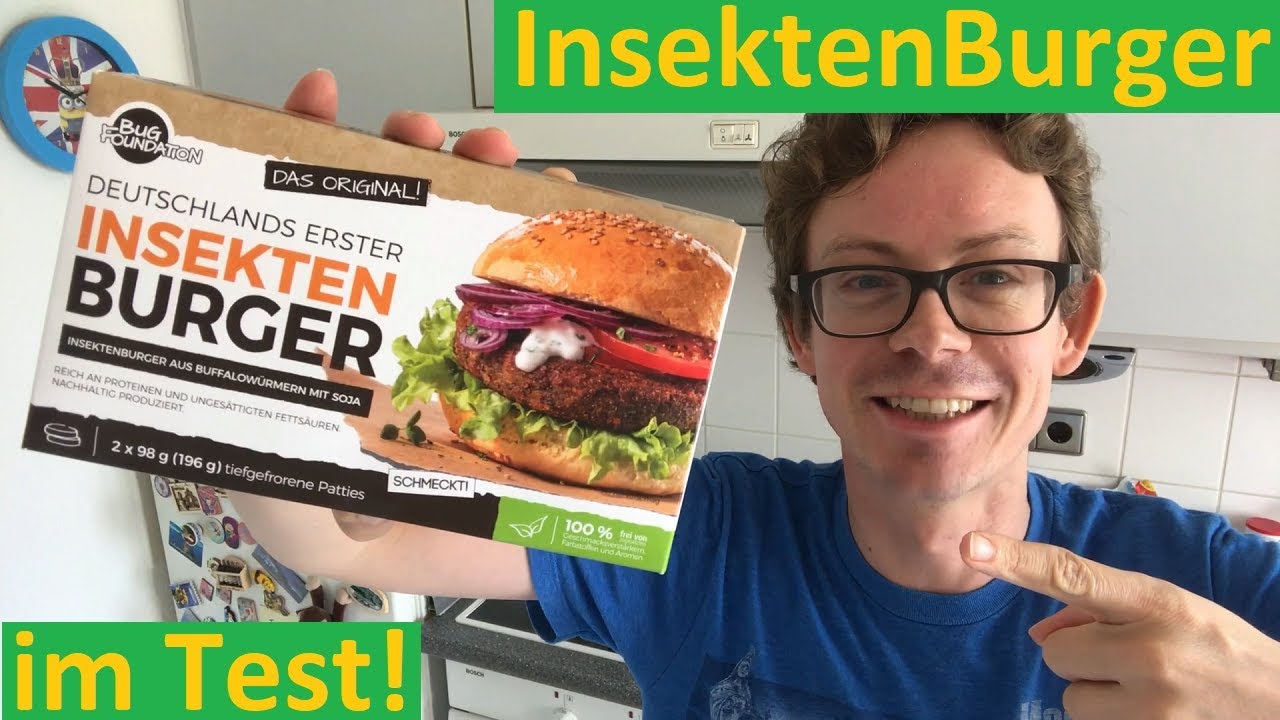 Update Insektenburger von Bugfoundation Test: Wie der Burger aus Insekten schmeckt \u0026 wo man ihn kaufen kann