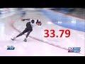 Tatsuya Shinhama 500m #2 - 33.79. World Cup Final 2018/2019 Salt Lake City HD