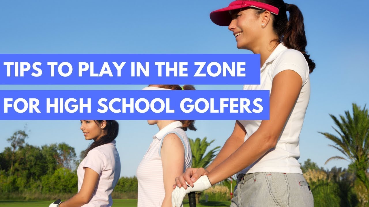 Tips To Play IN THE ZONE For High School Golfers Craig Sigl YouTube