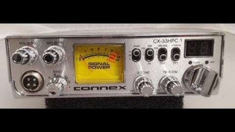 Connex CX-33HPC1 Tune-up Report