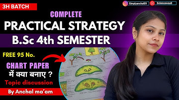 BSc 4th Semester Practical chart paper tips and tricks🔥💯Practical strategies for * FREE MARKS *