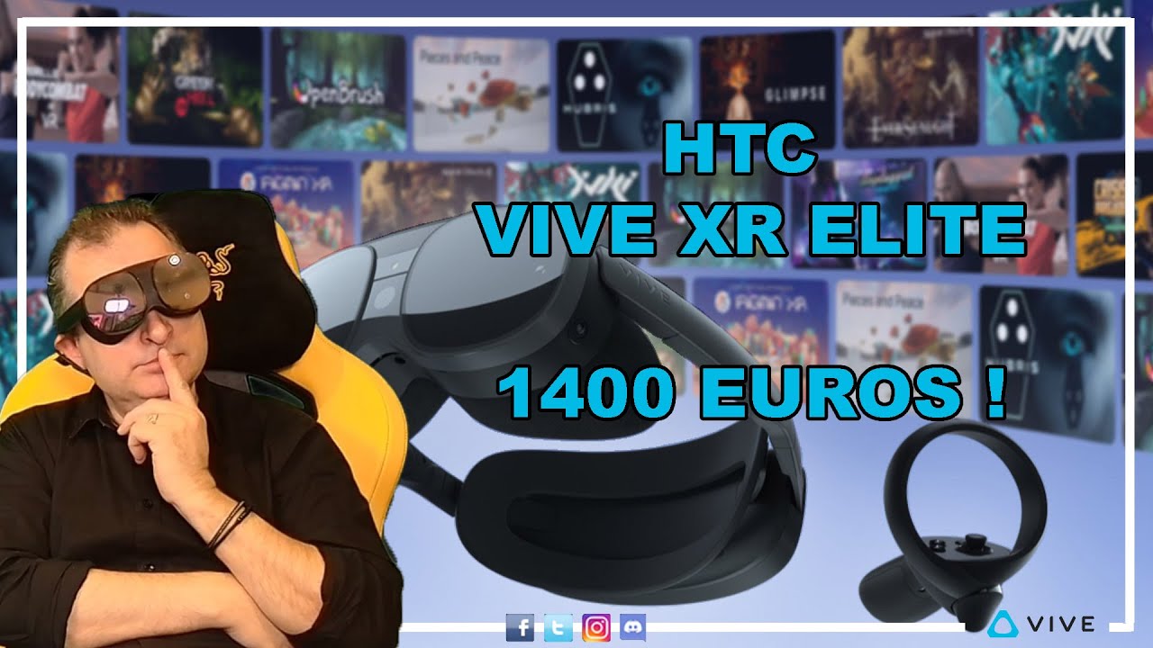 HTC Vive XR Elite - Casques VR sur Son-Vidéo.com