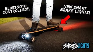 The Next Generation of Skateboard Lights! | Bluetooth Shredlights SL 300+ SLR1+ UNBOXING & REVIEW