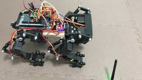 【Arduino】自作犬型ロボット(diy dog robot)