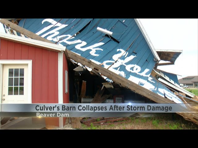 Iconic Culver's “Thank You Farmers” Barn Destroyed Following