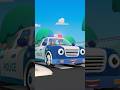 Wheels on the Police Car #shortsfeed #viral #explore #nurseryrhyme #trending #cartoon