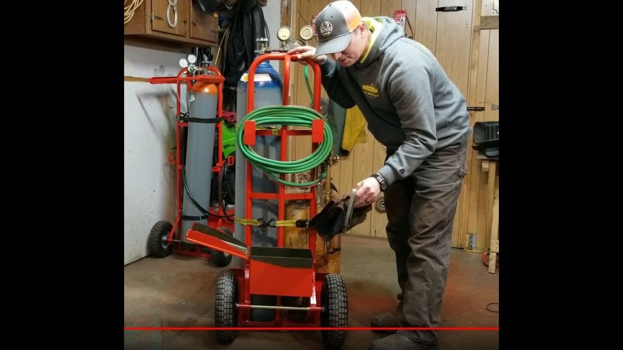 DIY Cutting Torch Cart - YouTube