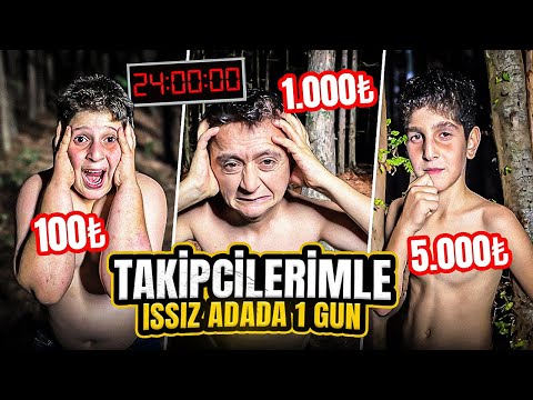 TAKİPÇİLERİMLE ISSIZ ADADA 1 GÜN | ORTA UCUZ PAHALI