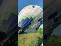 Launching a balloon for flying