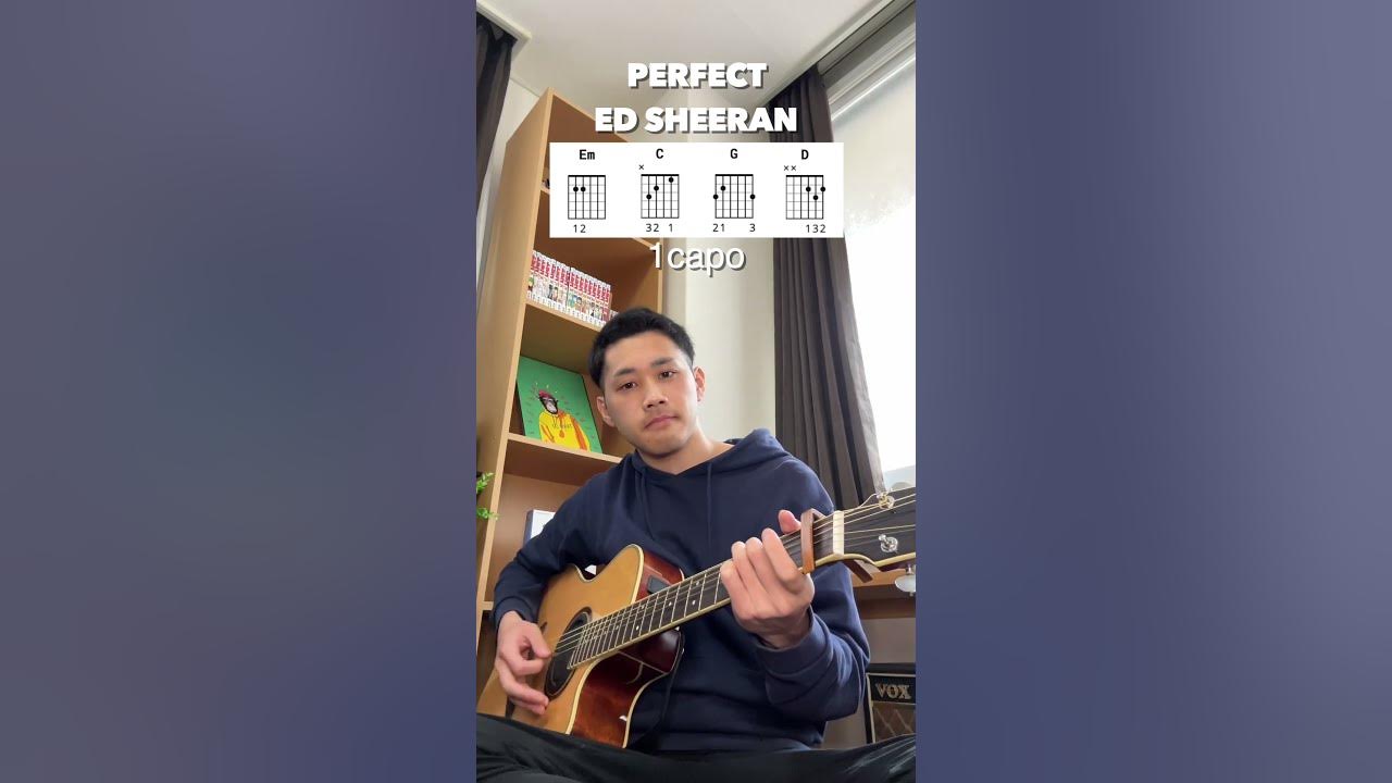 Ed Sheeran - Perfect (YU Easy Guitar Tutorial) #Shorts Ed Sheeran - Perfect (YU Easy Guitar Tutorial) #Shorts