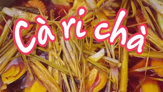 Gà nấu cà ri chà - cà ri cay không nước cốt dừa # Châu Phước Nhi Vlog